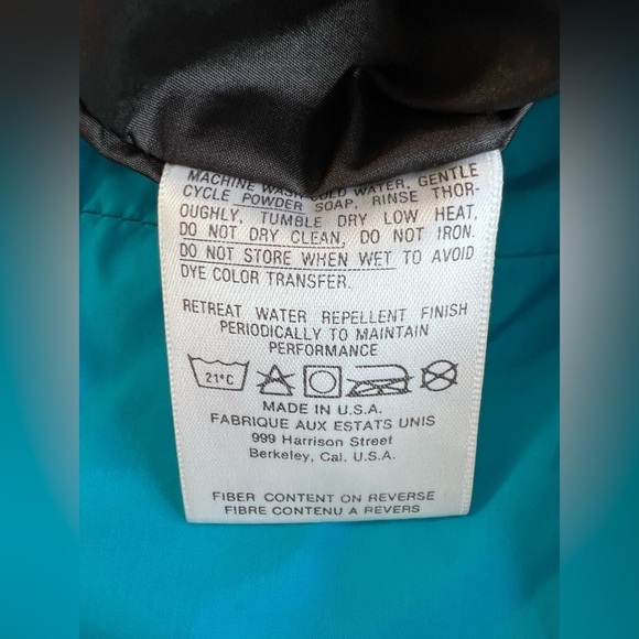 Vintage 90s North Face Made in USA Goretex anorak windbreaker pullover Sz S - Picture 7 of 14